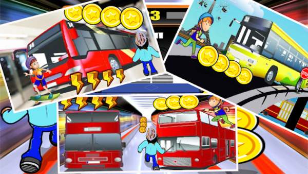 Paris Bus Rush Game FREE! screenshot 1