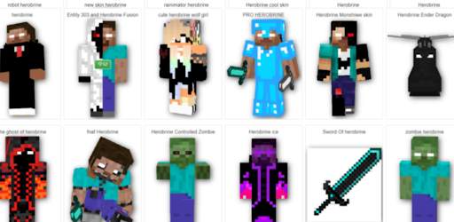 Mod Herobrine Skin for minecraftpe | Addon Maps screenshot 2