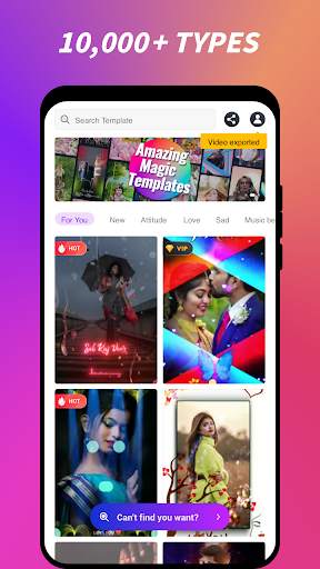 Love.ly - Lyrical video status maker app screenshot 3