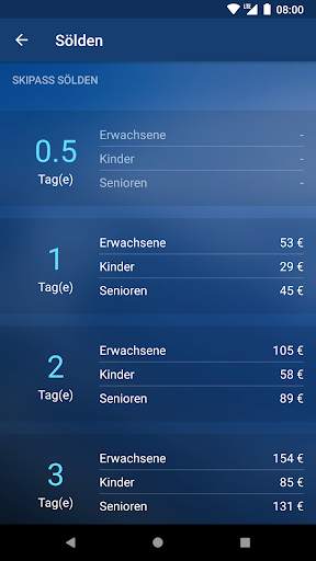 Schneehoehen Ski App screenshot 4