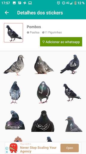 Figurinhas engraçadas para WhatsApp com frases 🤣 screenshot 7