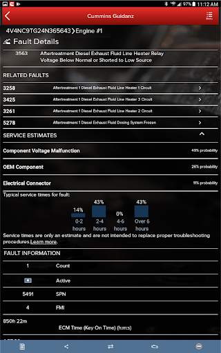 Cummins Guidanz screenshot 13