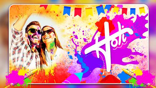 Holi Photo Frame 2021 : Happy Holi Photo Frame screenshot 3