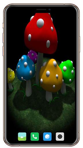 HD Mushroom Wallpaper screenshot 1