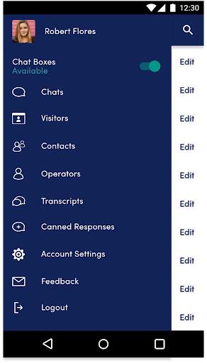 Pure Chat - Live Website Chat screenshot 1