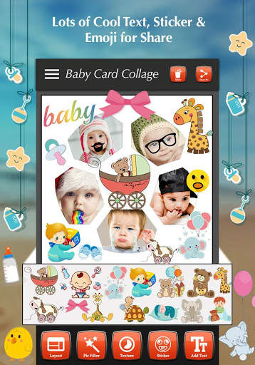 Baby Collage Maker - Baby Card, Frame & Collage screenshot 6