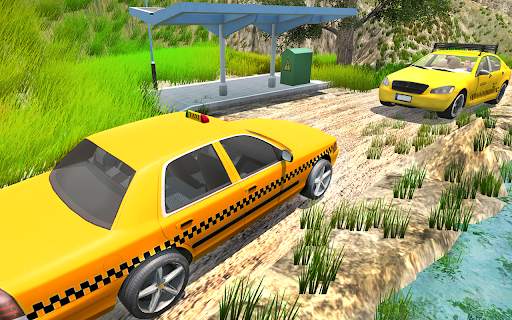 Real Taxi Driving Simulator: Taxi Car Game 2021 screenshot 2