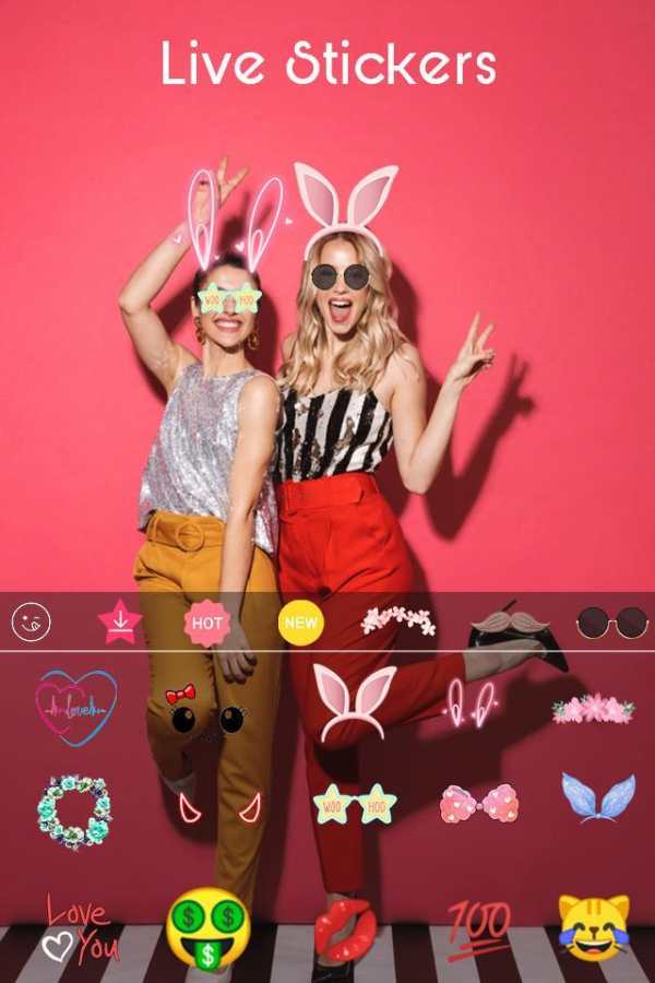 selfiegenic camera B621 : collage editor screenshot 2