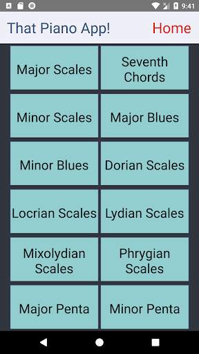 That Piano App - Learn Piano Scales screenshot 1