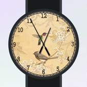 Bird and Flower Watch Face 1.0