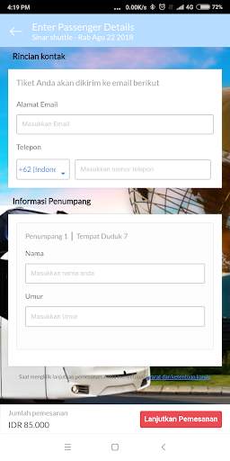 Sinar Jaya Bus Tickets screenshot 5