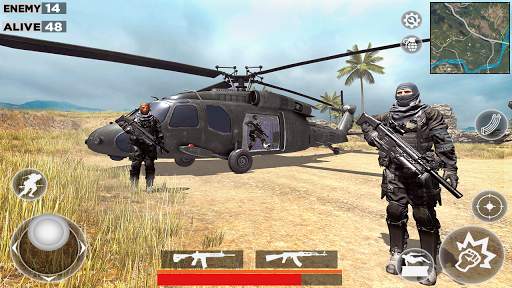 Battlegrounds Unknown Survival Free: Fire Squad screenshot 3