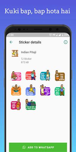 TJ Sticker - WhatsApp Sticker screenshot 6