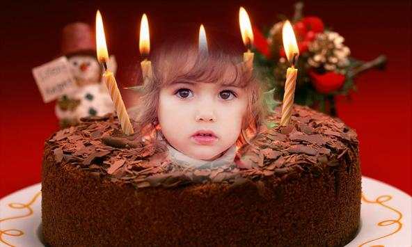Birthday Cake Photo Frame screenshot 1