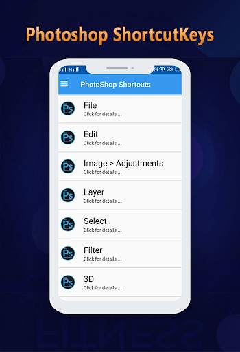 Shortcut Keys for Photoshop screenshot 2