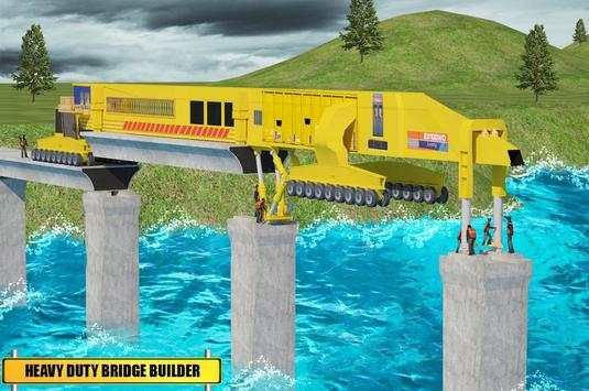 Bridge Construction River Road: 2019 Builder Games screenshot 1