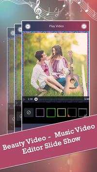 Beauty Video - Music Video Editor Slide Show screenshot 3