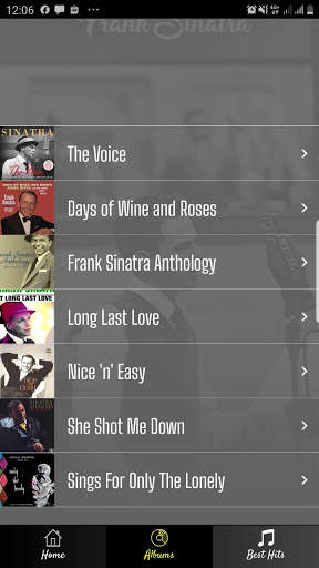 Songs of Frank Sinatra screenshot 4