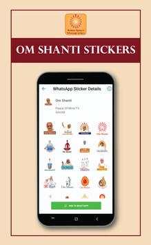 Brahma Kumaris WhatsApp stickers (WAStickerApps) screenshot 3