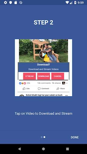 Video Downloader for Facebook 2019 screenshot 2
