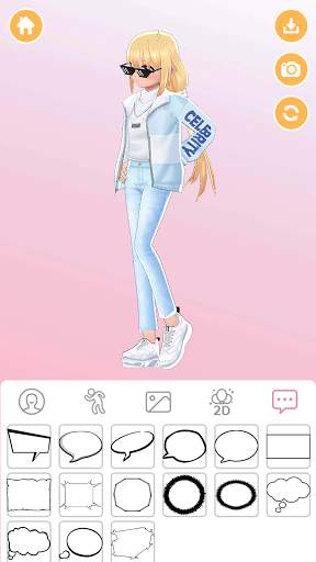 Girl-Styledoll Fashion Show - 3D Avatar maker screenshot 4