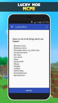 Lucky Block Mod for Minecraft screenshot 3