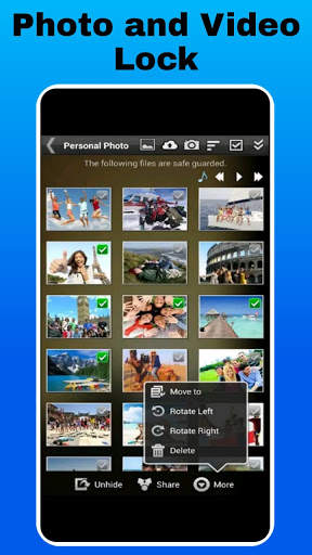 Gallery Lock &Photo Lock App Hide pictures &Videos 4 تصوير الشاشة