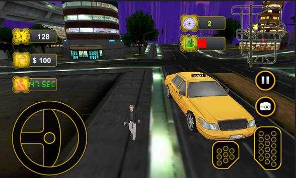 Real Taxi Car Driving screenshot 8