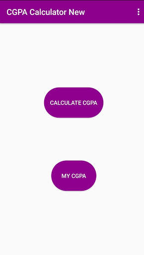 CGPA Calculator New screenshot 1