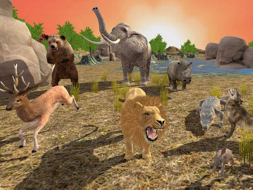 Lion Simulator Animal Survival screenshot 2