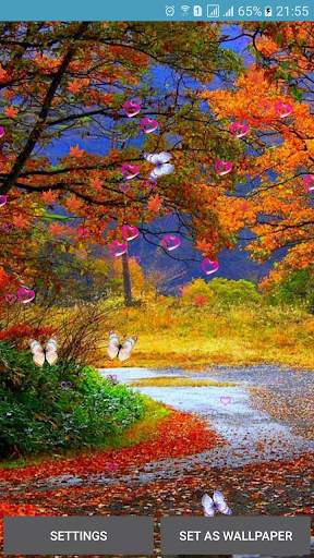Autumn Live Wallpaper screenshot 4