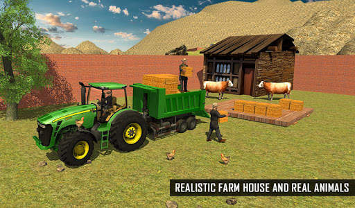 Real Offroad Farm Tractor Driving : Driving Game screenshot 14