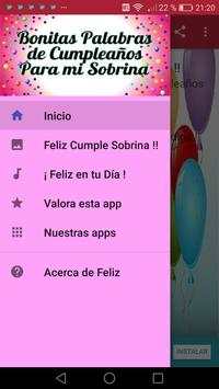 Feliz Cumpleaños Sobrina 1 تصوير الشاشة