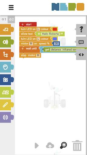 Open Roberta Mobile screenshot 1
