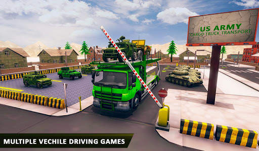 US Army Truck Drive Games screenshot 3