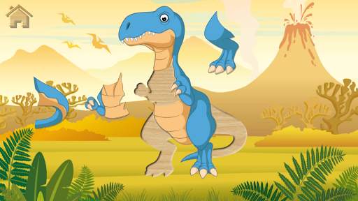 Funny Dinosaurs Kids Puzzles, full game. screenshot 8