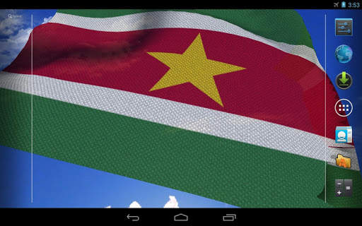 Suriname Flag Live Wallpaper screenshot 7
