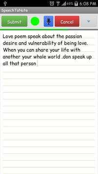 Speech to Text screenshot 2