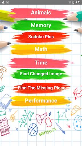3 - 12 Age Intelligence Games screenshot 1
