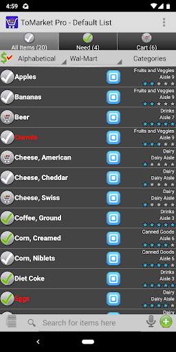 ToMarket Grocery Shopping Pro screenshot 1