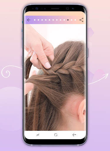 Hairstyles step by step screenshot 6