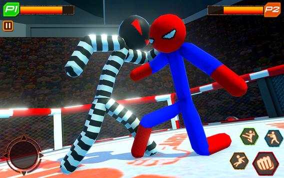 Stickman Wrestling: Stickman Fighting Game screenshot 5