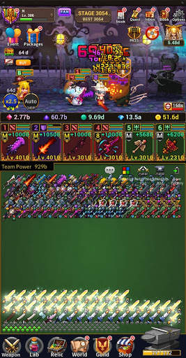Eroi delle Armi: Forgia Infinita (RPG Inattivo) screenshot 7