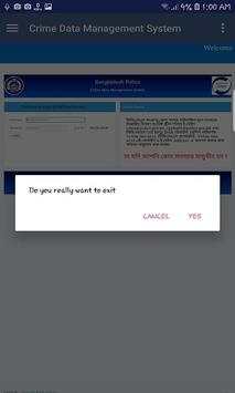 CDMS - Crime Data Management System. screenshot 4
