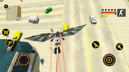 Flying Falcon Hero Simulator screenshot 5