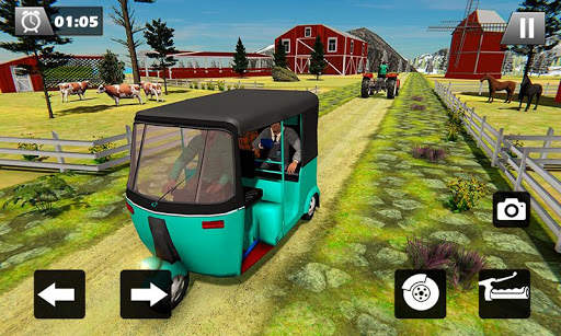 Tuk Tuk Driver Offroad Drive: Transport Passenger screenshot 5