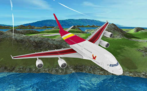 Fly Plane Flight 3D Airplane Simulator screenshot 3