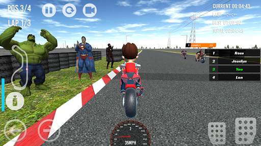 Paw Ryder Moto Patrol Race 3D screenshot 2