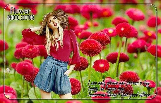 Flower Photo Editor screenshot 3