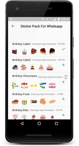 Birthday Stickers For Whatsapp - WAStickerApps screenshot 1